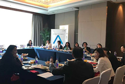 mg冰球突破出席“中国美商会CHRO早餐会”