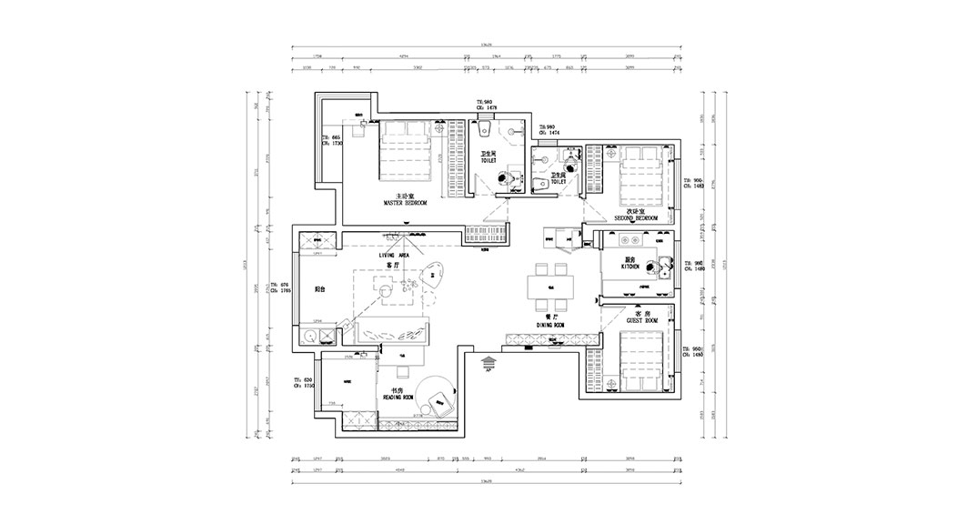 莱顿小镇140㎡四室两厅户型图.jpg